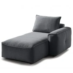 Studio Copenhagen Modullongchair Buckley II - Webstoff Saia: Steingrau - Armlehne davorstehend rechts -Wohnzimmermöbel boutique en ligne 1000216839 201221 11154900184 DETAILS P000000001000216839