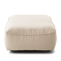 Studio Copenhagen Polsterhocker Buckley - Webstoff Saia: Beige -Wohnzimmermöbel boutique en ligne 1000216984 201210 09500500111 DETAILS P000000001000216984