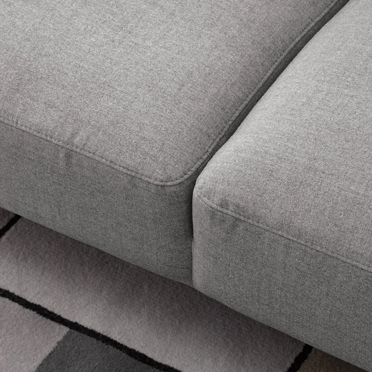 Studio Copenhagen Sofa Berrie (3-Sitzer) - Webstoff Milan: Hellgrau 22 Studio Copenhagen Sofa Berrie (3-Sitzer) - Webstoff Milan: Hellgrau – Bild 22