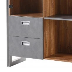 Ars manufacti Wohnwand Marton II (4-teilig) - Eiche Stirling Dekor / Anthrazit -Wohnzimmermöbel boutique en ligne 1000217602 200630 09274000032 DETAILS P000000001000217602