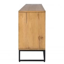 Studio Copenhagen Sideboard Flox II - Echtholzfurnier / Metall - Eiche / Schwarz -Wohnzimmermöbel boutique en ligne 1000218135 210901 08134800023 DETAILS P000000001000218135