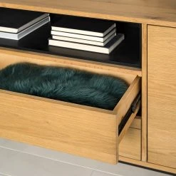 Studio Copenhagen Sideboard Flox II - Echtholzfurnier / Metall - Eiche / Schwarz -Wohnzimmermöbel boutique en ligne 1000218135 211020 14143800071 DETAILS P000000001000218135