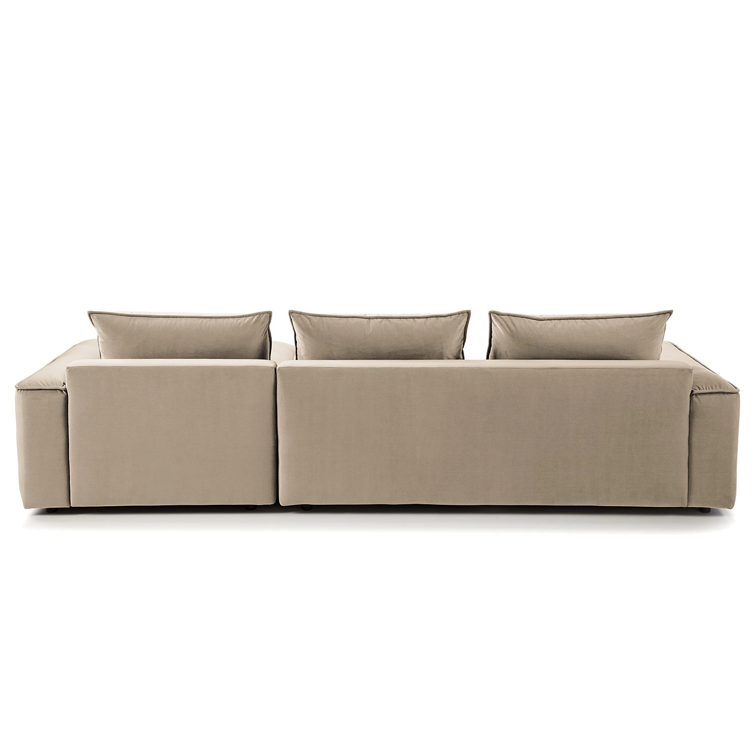 Studio Copenhagen Ecksofa Buckley II - Samt Shyla: Beige - Longchair davorstehend rechts 6 Studio Copenhagen Ecksofa Buckley II - Samt Shyla: Beige - Longchair davorstehend rechts – Bild 6