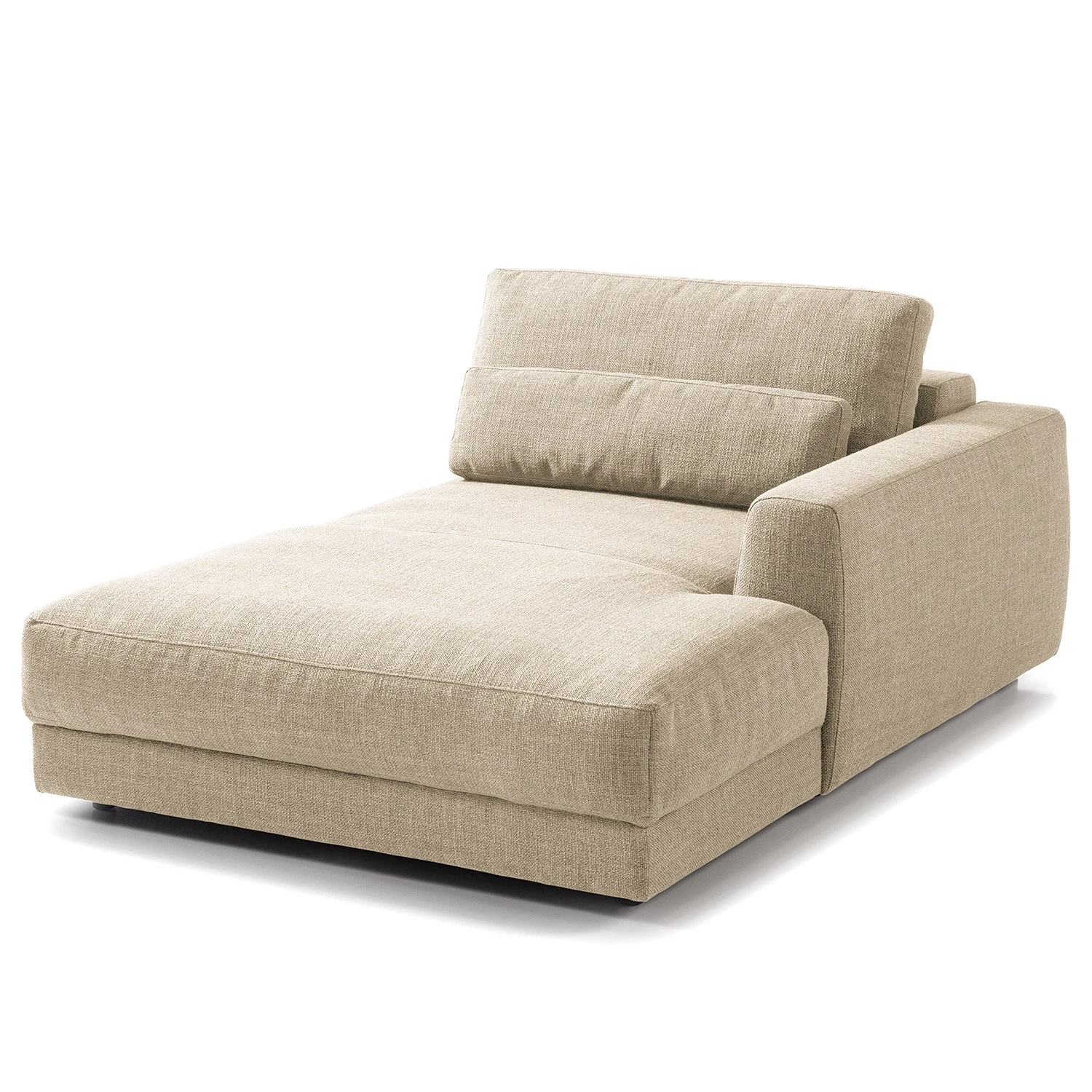 Studio Copenhagen Ecksofa Willows III - Webstoff Amila: Beige - Longchair davorstehend rechts 19 Studio Copenhagen Ecksofa Willows III - Webstoff Amila: Beige - Longchair davorstehend rechts – Bild 19