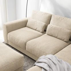Studio Copenhagen Ecksofa Willows III - Webstoff Amila: Beige - Longchair davorstehend rechts 29 Studio Copenhagen Ecksofa Willows III - Webstoff Amila: Beige - Longchair davorstehend rechts -Wohnzimmermöbel boutique en ligne 1000218220 210127 14550300402 DETAILS P000000001000218220