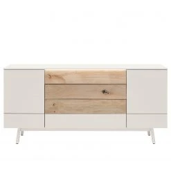 GWINNER Sideboard Misano II (2-teilig) - Inkl. Beleuchtung - Weiß / Wildeiche -Wohnzimmermöbel boutique en ligne 1000218331 200828 11282200147 DETAILS P000000001000218331