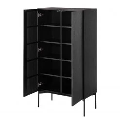 Studio Copenhagen Highboard Dowland - Echtholzfurnier - Eiche Schwarz 25 Studio Copenhagen Highboard Dowland - Echtholzfurnier - Eiche Schwarz -Wohnzimmermöbel boutique en ligne 1000218356 210303 06475100002 DETAILS P000000001000218356