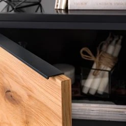 Red Living Schrank Barview II - Echtholzfurnier - Eiche / Anthrazit -Wohnzimmermöbel boutique en ligne 1000218359 210413 12575200004 DETAILS P000000001000218359