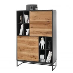 Red Living Highboard Barview - Echtholzfurnier - Eiche / Anthrazit -Wohnzimmermöbel boutique en ligne 1000218365 201118 06052900023 DETAILS P000000001000218365