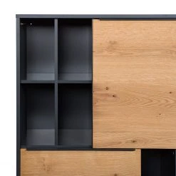 Red Living Highboard Barview - Echtholzfurnier - Eiche / Anthrazit -Wohnzimmermöbel boutique en ligne 1000218365 210319 11334900030 DETAILS P000000001000218365