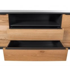 Red Living Sideboard Barview II - Echtholzfurnier - Eiche / Anthrazit -Wohnzimmermöbel boutique en ligne 1000218373 210303 09075300005 DETAILS P000000001000218373