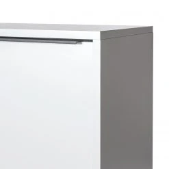 Fredriks Highboard White Hall - Matt Weiß / Schwarz -Wohnzimmermöbel boutique en ligne 1000218378 210311 12364900009 DETAILS P000000001000218378