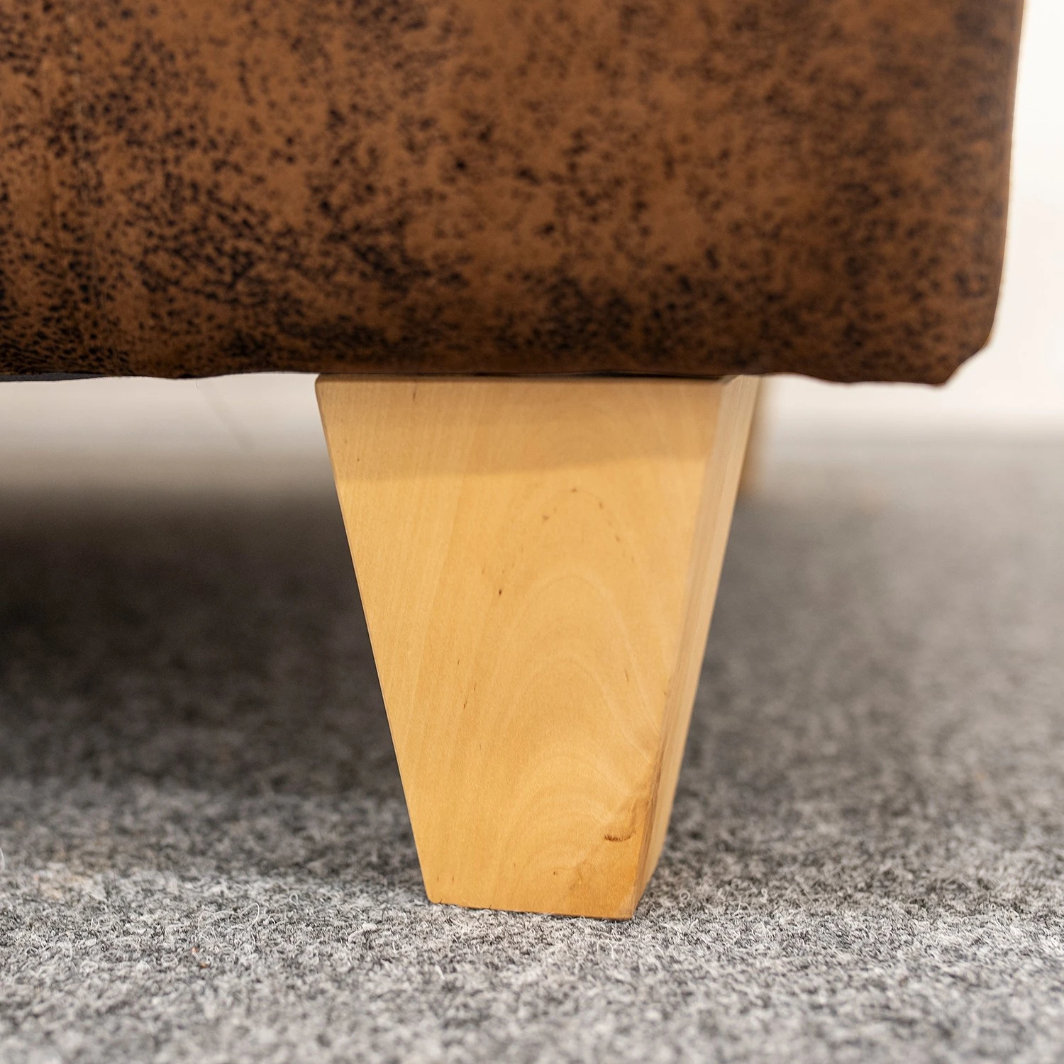 Fredriks Sofa Dacula I - Antiklederlook - Webstoff Afua: Braun 6 Fredriks Sofa Dacula I - Antiklederlook - Webstoff Afua: Braun – Bild 6