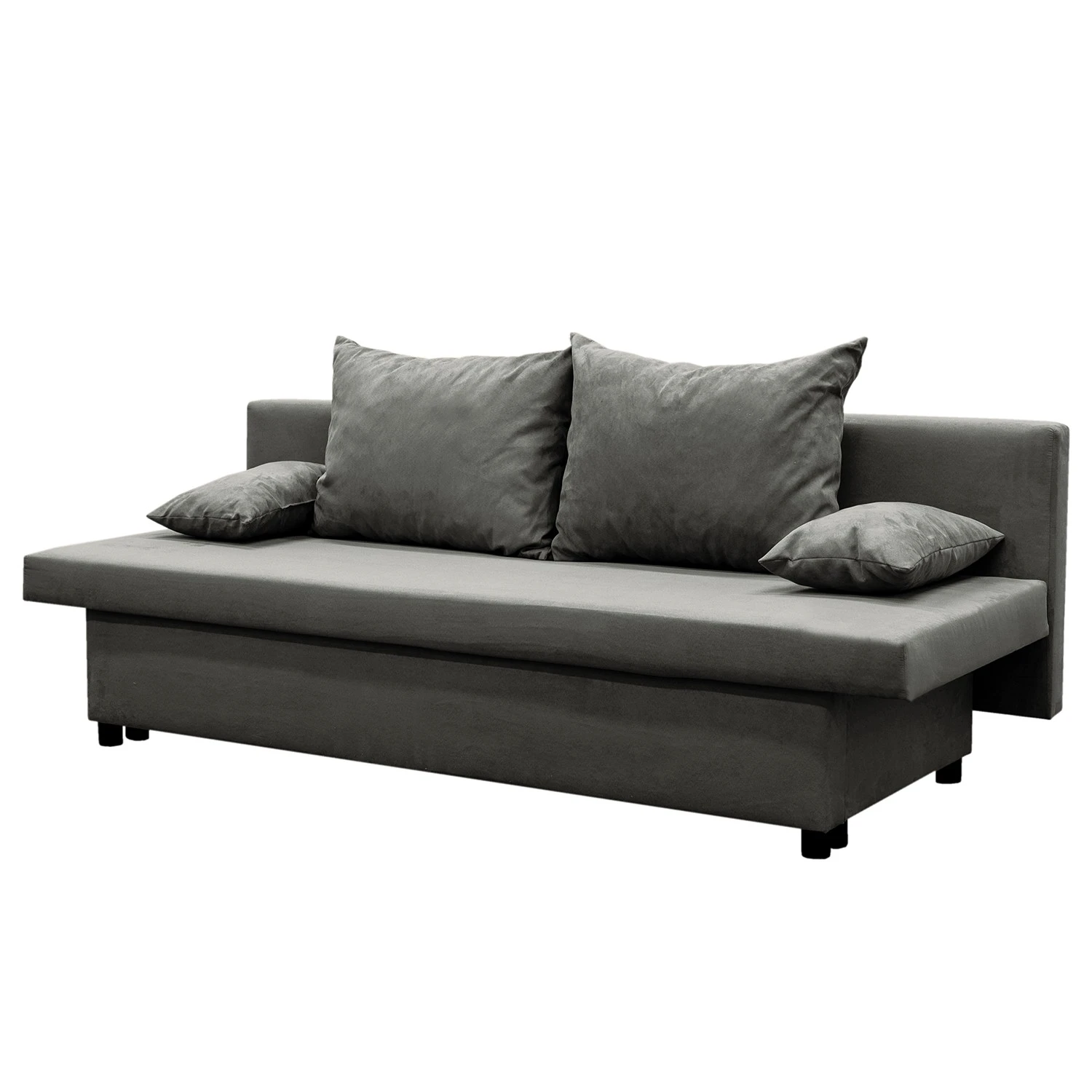 Fredriks Schlafsofa Towson II - Microfaser - Grau 1 Fredriks Schlafsofa Towson II - Microfaser - Grau