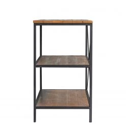 Ars manufacti Regal Grasby - Altholz Pinie / Metall - Pinie Dunkel / Schwarz -Wohnzimmermöbel boutique en ligne 1000219219 210413 09082400003 DETAILS P000000001000219219