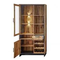 Ridgevalley Vitrinenschrank Priay - Inkl. Beleuchtung - Lärche Dekor / Graphit 13 Ridgevalley Vitrinenschrank Priay - Inkl. Beleuchtung - Lärche Dekor / Graphit -Wohnzimmermöbel boutique en ligne 1000220677 200819 06353200067 DETAILS P000000001000220677