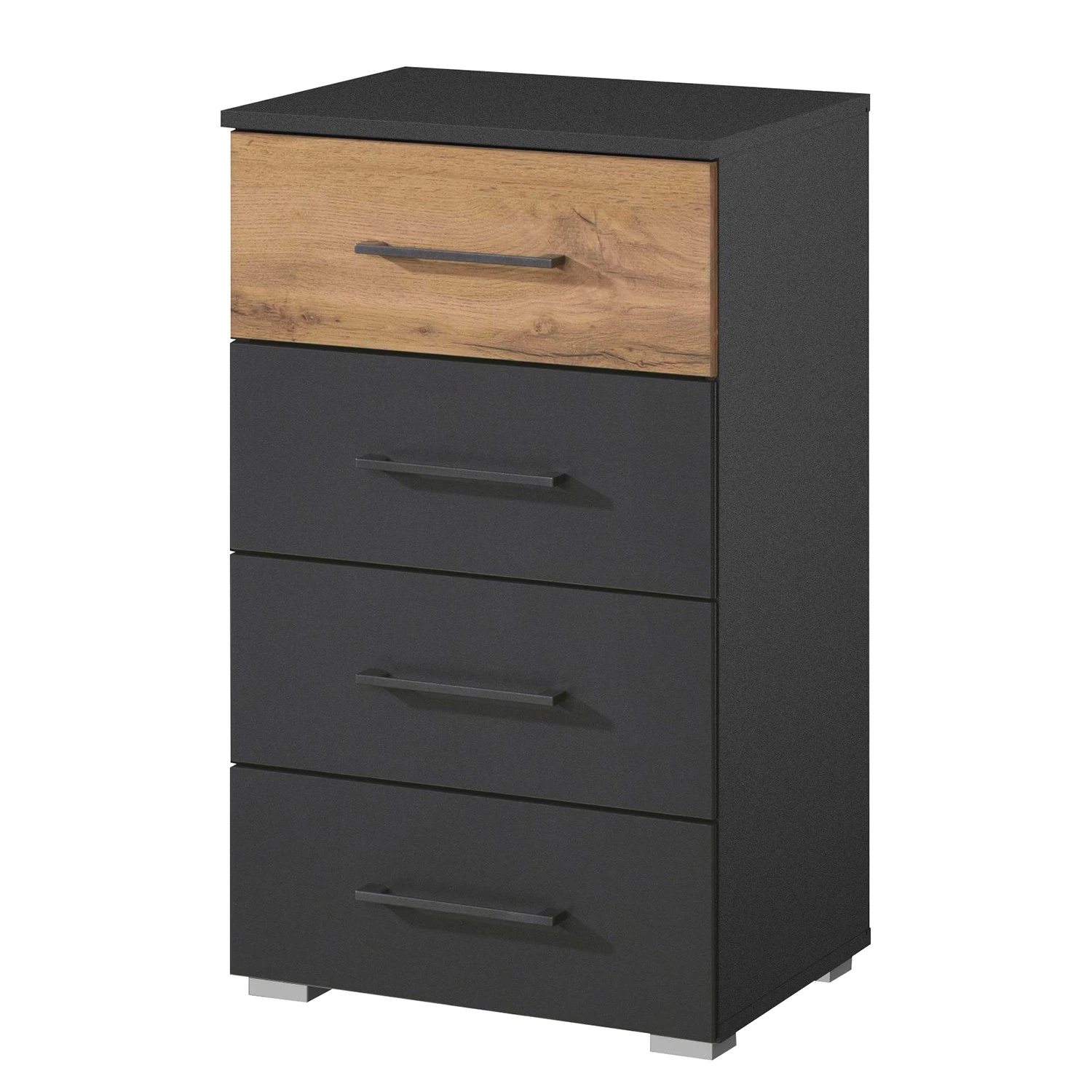 Rauch Orange Kommode Boston-Extra I - Grau 1 Rauch Orange Kommode Boston-Extra I - Grau