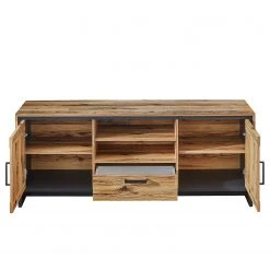 Ridgevalley Wohnwand Priay I (4-teilig) - Inkl. Beleuchtung - Lärche Dekor / Graphit 24 Ridgevalley Wohnwand Priay I (4-teilig) - Inkl. Beleuchtung - Lärche Dekor / Graphit -Wohnzimmermöbel boutique en ligne 1000221767 200831 14271700013 DETAILS P000000001000221767