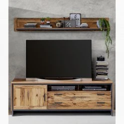 Ridgevalley Wohnwand Priay II (3-teilig) - Inkl. Beleuchtung - Lärche Dekor / Graphit 14 Ridgevalley Wohnwand Priay II (3-teilig) - Inkl. Beleuchtung - Lärche Dekor / Graphit -Wohnzimmermöbel boutique en ligne 1000221768 200831 14271800019 MOOD DETAILS P000000001000221768 mood