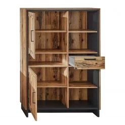 Ridgevalley Wohnwand Priay III (4-teilig) - Inkl. Beleuchtung - Lärche Dekor / Graphit 23 Ridgevalley Wohnwand Priay III (4-teilig) - Inkl. Beleuchtung - Lärche Dekor / Graphit -Wohnzimmermöbel boutique en ligne 1000221769 200831 14271800038 DETAILS P000000001000221769