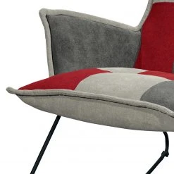 Fredriks Sessel Tutu - Microfaser - Microfaser Ranu Patchwork: Beere / Grau - Ohne Hocker - Mit Armlehnen 11 Fredriks Sessel Tutu - Microfaser - Microfaser Ranu Patchwork: Beere / Grau - Ohne Hocker - Mit Armlehnen -Wohnzimmermöbel boutique en ligne 1000222083 201113 12561600166 DETAILS P000000001000222083