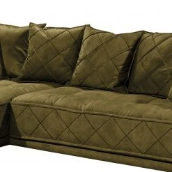 Fredriks Ecksofa Upland - Microfaser - Microfaser Salvo: Olivgrün -Wohnzimmermöbel boutique en ligne 1000222185 201119 09424200593 DETAILS P000000001000222185