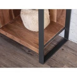 Ars manufacti Highboard Leyma - Rattan / Akazie massiv - Akazie / Anthrazit -Wohnzimmermöbel boutique en ligne 1000223472 200826 12351800027 DETAILS P000000001000223472