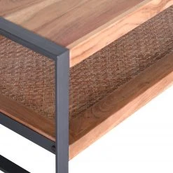 Ars manufacti Couchtisch Leyma - Rattan / Akazie massiv - Akazie / Anthrazit -Wohnzimmermöbel boutique en ligne 1000223477 200826 12353200039 DETAILS P000000001000223477