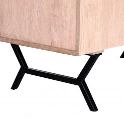 Red Living Kommode Loveland - Echtholzfurnier / Metall - Eiche Hell / Schwarz 12 Red Living Kommode Loveland - Echtholzfurnier / Metall - Eiche Hell / Schwarz -Wohnzimmermöbel boutique en ligne 1000223493 200826 12360600072 DETAILS P000000001000223493