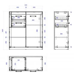 Red Living Kommode Buzan IV - Altholz Dekor / Anthrazit 13 Red Living Kommode Buzan IV - Altholz Dekor / Anthrazit -Wohnzimmermöbel boutique en ligne 1000223918 210202 14162700005 SKETCH DETAILS P000000001000223918 sketch