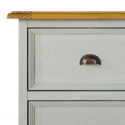 Maison Belfort Kommode Lavalle II - Kiefer teilmassiv - Kiefer / Hellgrau -Wohnzimmermöbel boutique en ligne 1000224203 210623 13275600013 DETAILS P000000001000224203