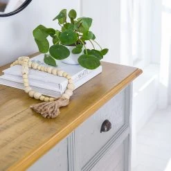 Maison Belfort Kommode Lavalle II - Kiefer teilmassiv - Kiefer / Hellgrau -Wohnzimmermöbel boutique en ligne 1000224203 210811 12061200016 DETAILS P000000001000224203