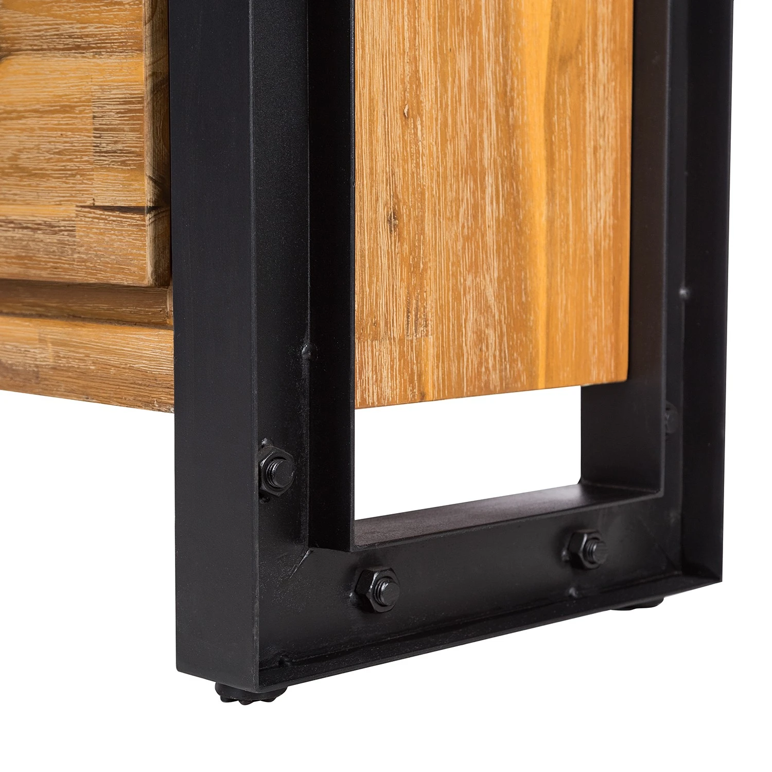 Ars manufacti Higboard Urban Industry I - Akazie teilmassiv / Metall - Akazie / Schwarz 18 Ars manufacti Higboard Urban Industry I - Akazie teilmassiv / Metall - Akazie / Schwarz – Bild 18