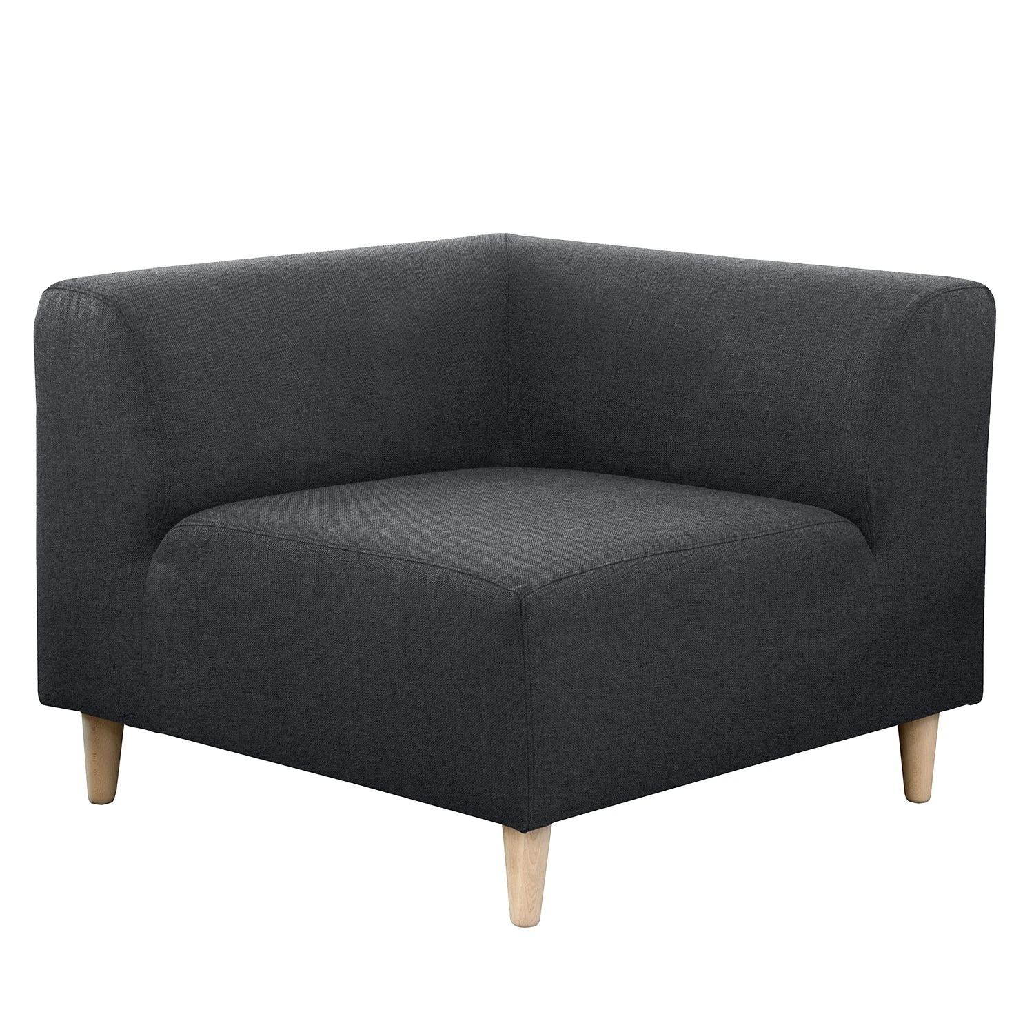 Mørteens Sofa Kurikka (2-Sitzer) - Webstoff - Webstoff Maloti: Anthrazit - Ohne Hocker 3 Mørteens Sofa Kurikka (2-Sitzer) - Webstoff - Webstoff Maloti: Anthrazit - Ohne Hocker – Bild 3