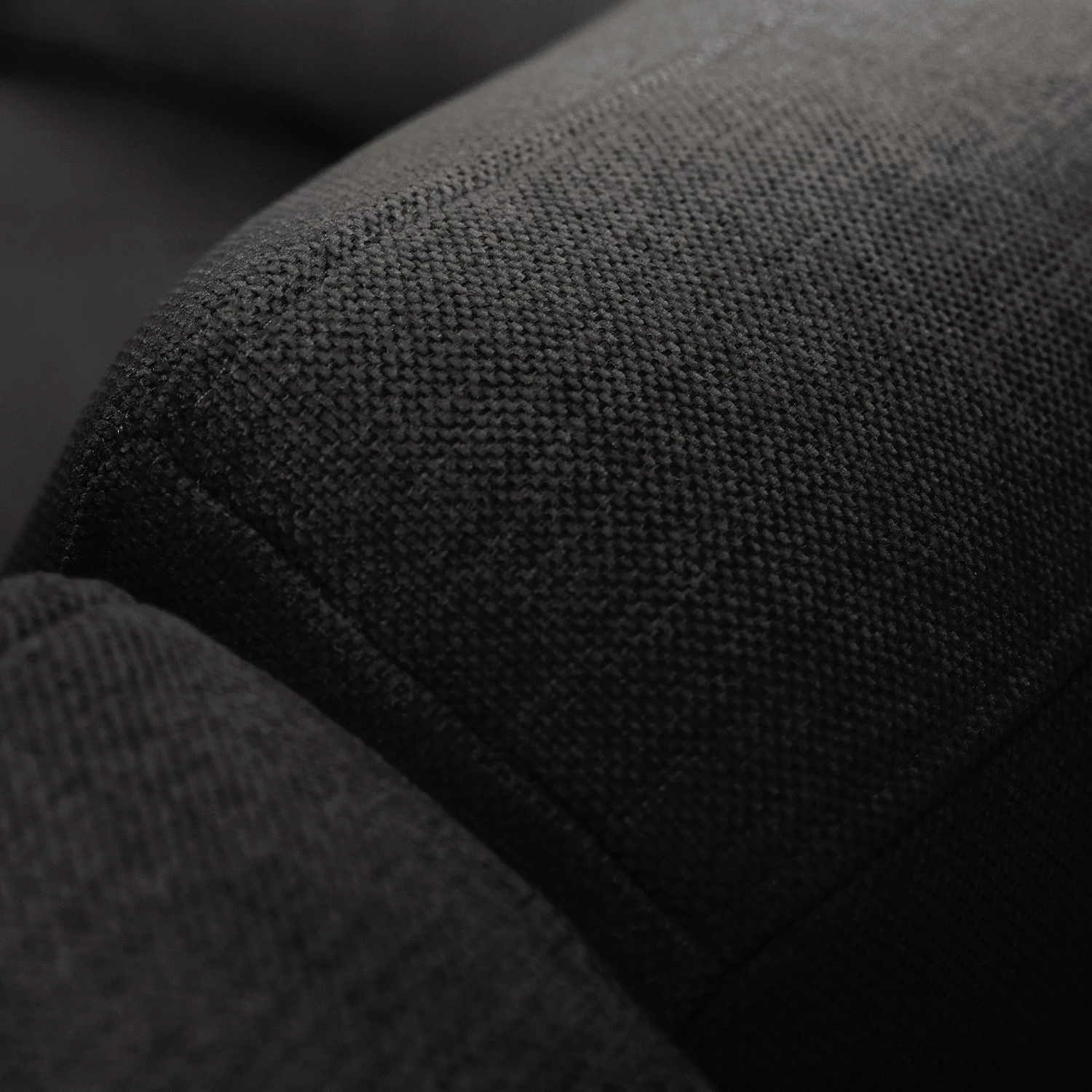 Mørteens Ecksofa Billund I Webstoff - Schwarz - Longchair davorstehend links 5 Mørteens Ecksofa Billund I Webstoff - Schwarz - Longchair davorstehend links – Bild 5