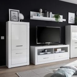 Loftscape Highboard Bricktown IV - Hochglanz Weiß / Matt Weiß 7 Loftscape Highboard Bricktown IV - Hochglanz Weiß / Matt Weiß -Wohnzimmermöbel boutique en ligne 1000224379 200904 12195900007 MOOD DETAILS P000000001000224379 mood