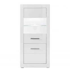 Loftscape Highboard Bricktown II - Hochglanz Weiß / Matt Weiß 9 Loftscape Highboard Bricktown II - Hochglanz Weiß / Matt Weiß -Wohnzimmermöbel boutique en ligne 1000224387 200904 12211000042 DETAILS P000000001000224387