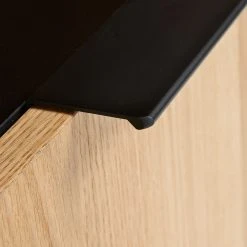 Norrwood TV-Lowboard Ceduna II - Matt Schwarz / Eiche -Wohnzimmermöbel boutique en ligne 1000224551 200909 06312300004 DETAILS P000000001000224551