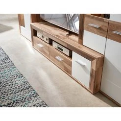 Loftscape Aufsatzvitrine Waverly - Inkl. Beleuchtung - Weiß / Eiche Dekor -Wohnzimmermöbel boutique en ligne 1000225880 200923 13365600048 DETAILS P000000001000225880