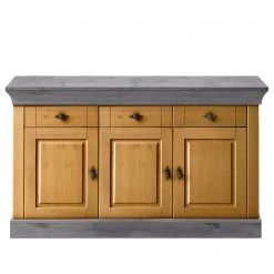 Maison Belfort Buffet Bergen I - Kiefer massiv - Kiefer Laugenfarbig / Kiefer Grau -Wohnzimmermöbel boutique en ligne 1000225937 211122 08330703654 DETAILS P000000001000225937