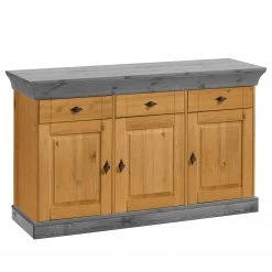 Maison Belfort Buffet Bergen I - Kiefer massiv - Kiefer Laugenfarbig / Kiefer Grau -Wohnzimmermöbel boutique en ligne 1000225937 211122 08330703693 DETAILS P000000001000225937