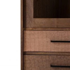 Ars manufacti Standvitrine Copp - Mango massiv / Metall - Kupfer / Mango Dunkel -Wohnzimmermöbel boutique en ligne 1000226079 210429 12193400008 DETAILS P000000001000226079