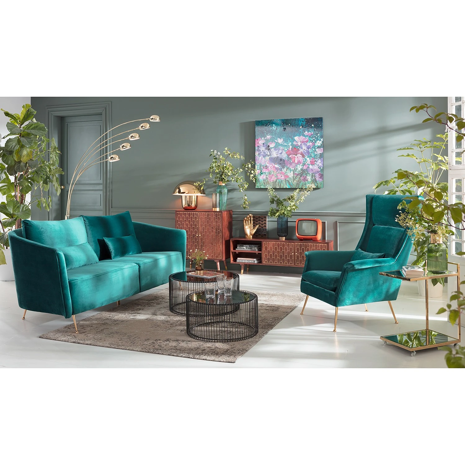 Kare Design Sofa Vegas Forever (3-Sitzer) - Webstoff 2 Kare Design Sofa Vegas Forever (3-Sitzer) - Webstoff – Bild 2