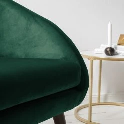 Ridgevalley Sessel Volonne - Samt Ravi: Antikgrün -Wohnzimmermöbel boutique en ligne 1000227295 210325 06595200055 DETAILS P000000001000227295