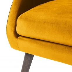 Ridgevalley Sofa Volonne (2-Sitzer) - Samt Ravi: Senfgelb -Wohnzimmermöbel boutique en ligne 1000227316 210319 14065100206 DETAILS P000000001000227316