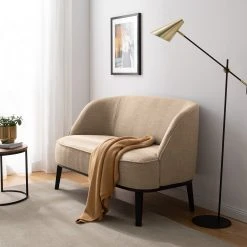 Ridgevalley Sofa Voiteur (2-Sitzer) - Webstoff Noela: Cappuccino - Buche Dunkel 25 Ridgevalley Sofa Voiteur (2-Sitzer) - Webstoff Noela: Cappuccino - Buche Dunkel -Wohnzimmermöbel boutique en ligne 1000227376 210426 16054300172 MOOD DETAILS P000000001000227376 mood