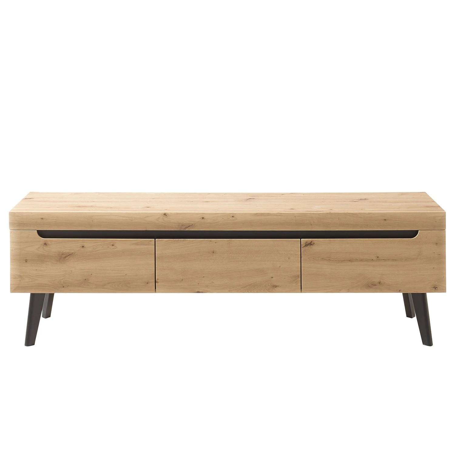 Loftscape TV-Lowboard Tornac - Eiche Artisan Dekor / Schwarz - Breite: 160 cm 4 Loftscape TV-Lowboard Tornac - Eiche Artisan Dekor / Schwarz - Breite: 160 cm – Bild 4