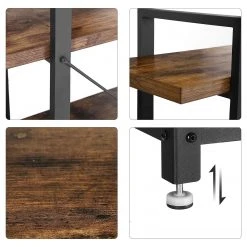 Red Living Regal Leesville II - Braun / Schwarz -Wohnzimmermöbel boutique en ligne 1000229723 201104 13594000124 DETAILS P000000001000229723