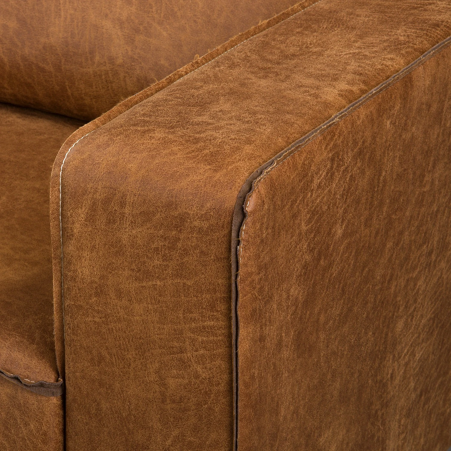 Norrwood 3-Sitzer Sofa MAISON - Mischgewebe Xia: Cognac - Ohne Schlaffunktion 6 Norrwood 3-Sitzer Sofa MAISON - Mischgewebe Xia: Cognac - Ohne Schlaffunktion – Bild 6