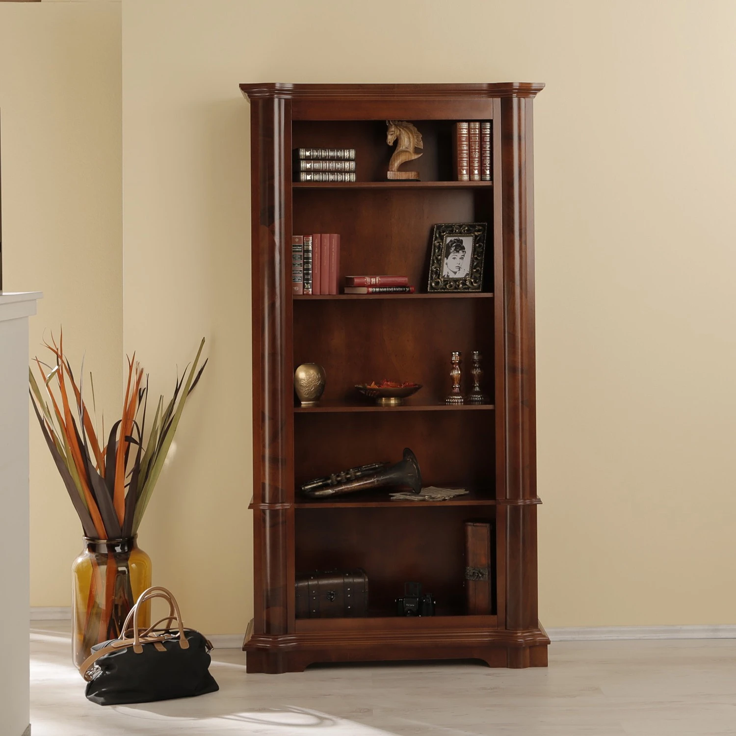 Ridgevalley Regal Larcay - Echtholzfurnier - Tulpenbaum Antik 3 Ridgevalley Regal Larcay - Echtholzfurnier - Tulpenbaum Antik – Bild 3